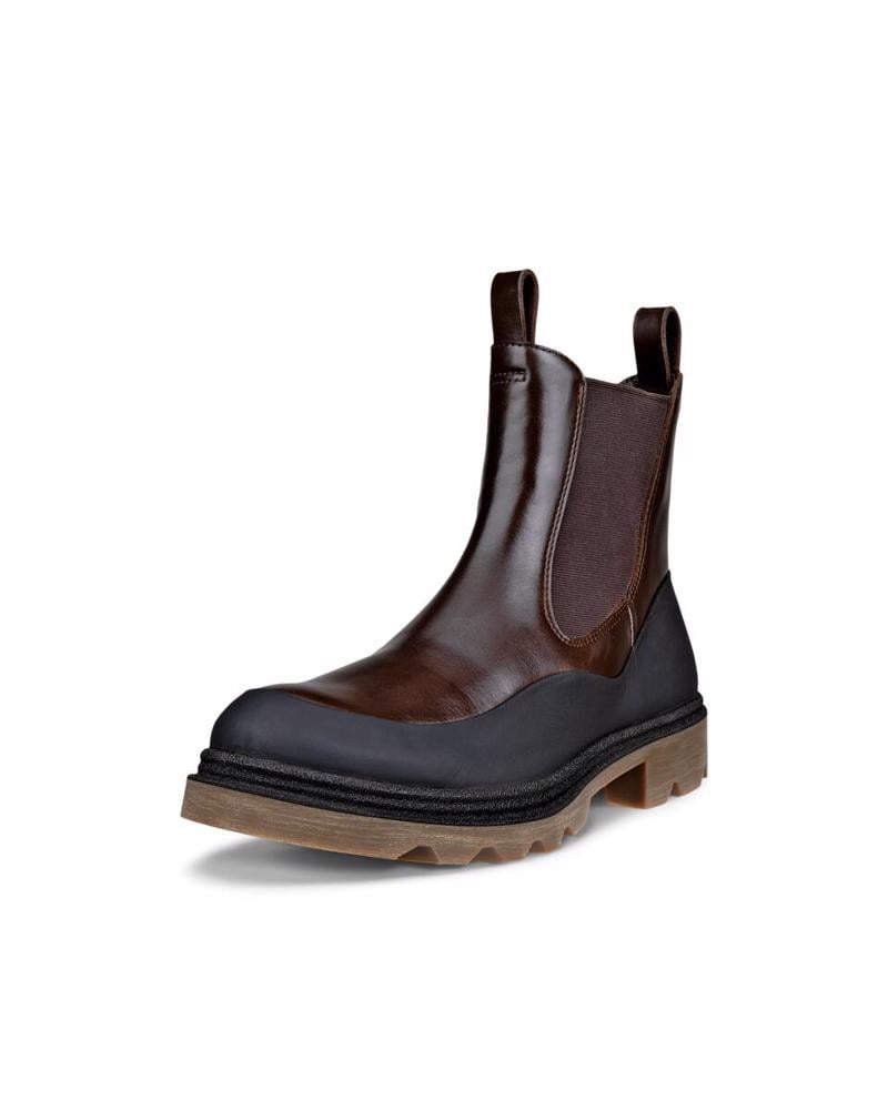 Brown ECCO Grainer W Black