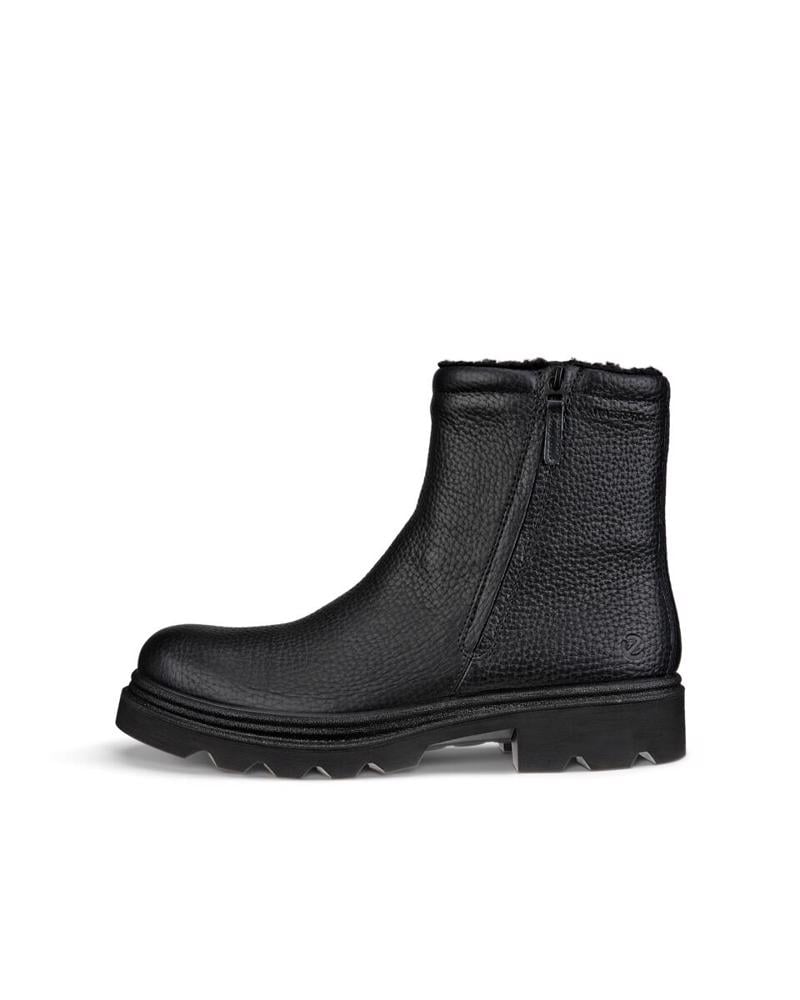 Black ECCO Grainer M Black