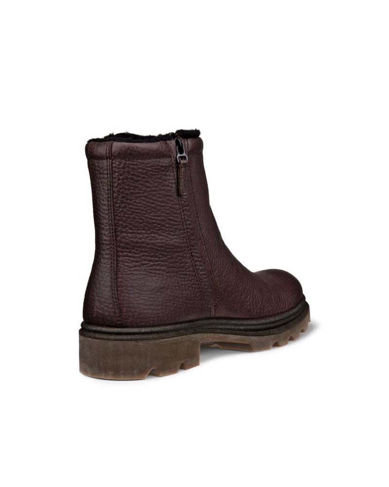 Brown ECCO Grainer M Mocha
