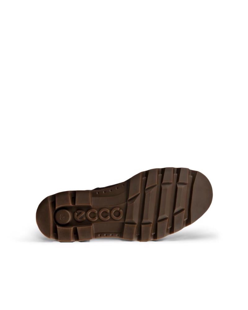 Brown ECCO Grainer M Mocha