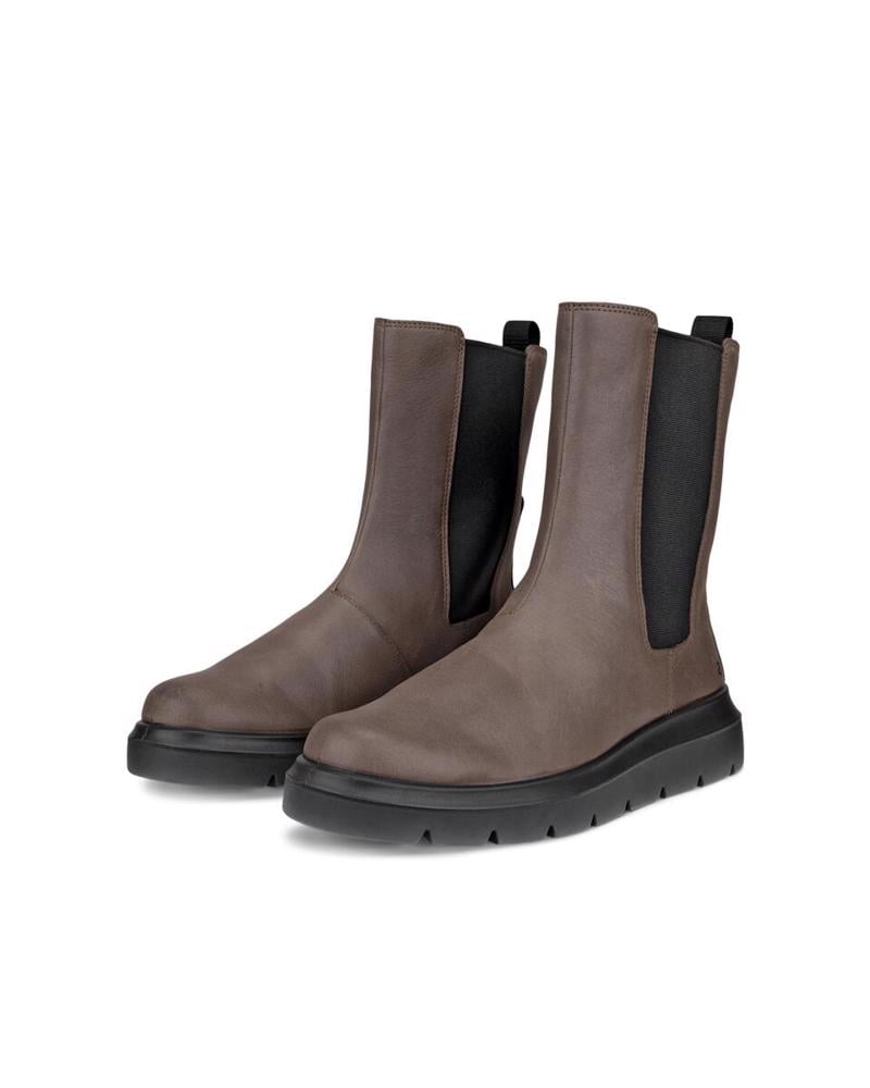 Brown ECCO Nouvelle Dark Clay