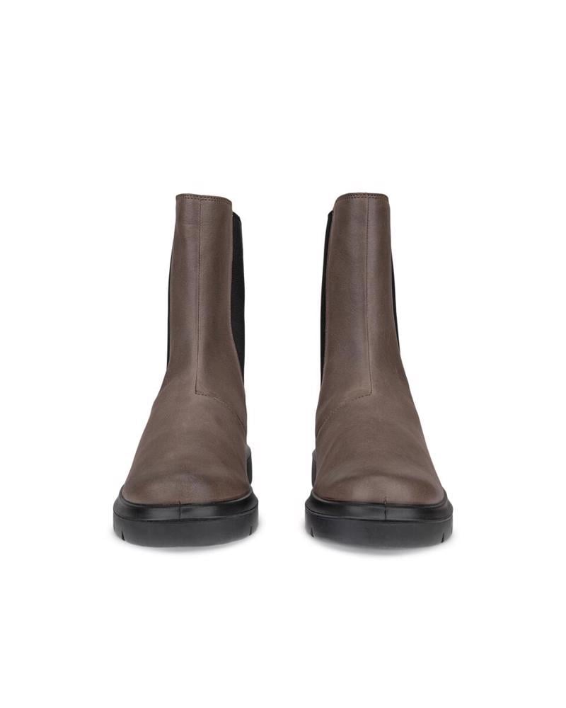 Brown ECCO Nouvelle Dark Clay