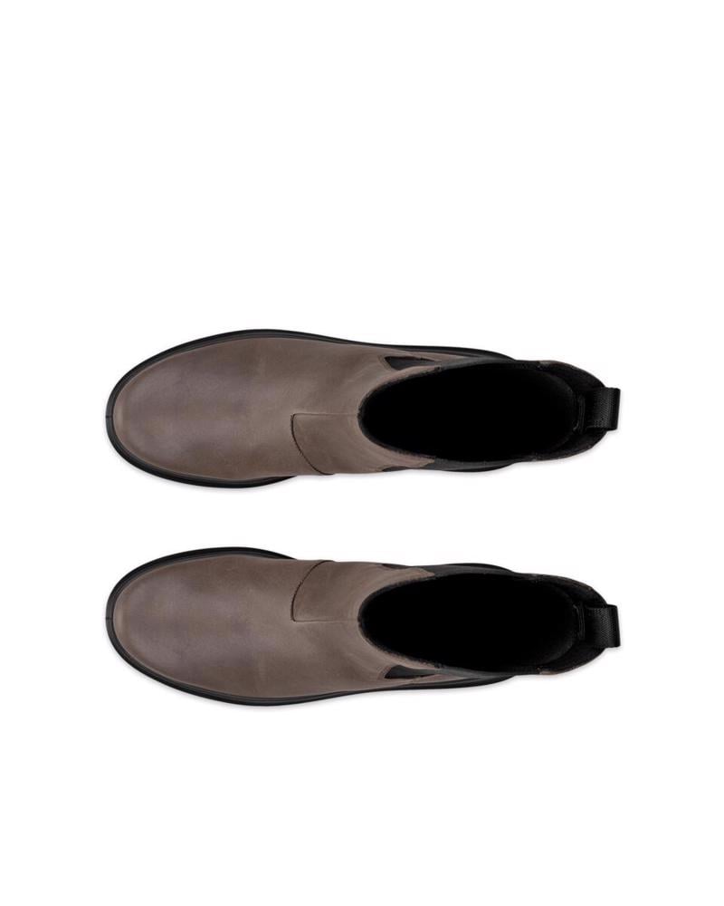 Brown ECCO Nouvelle Dark Clay