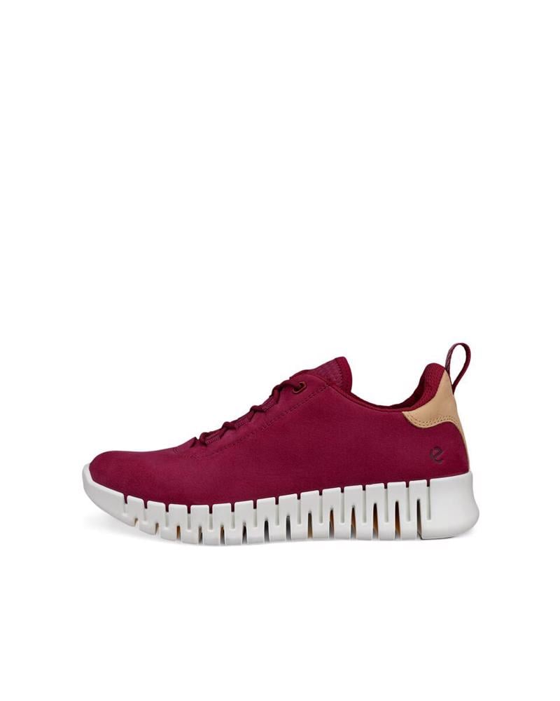 Red ECCO Gruuv W Red Plum