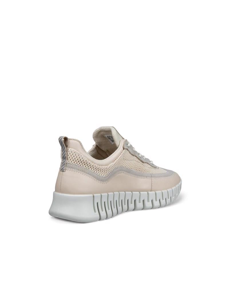 Beige ECCO Gruuv W Limestone