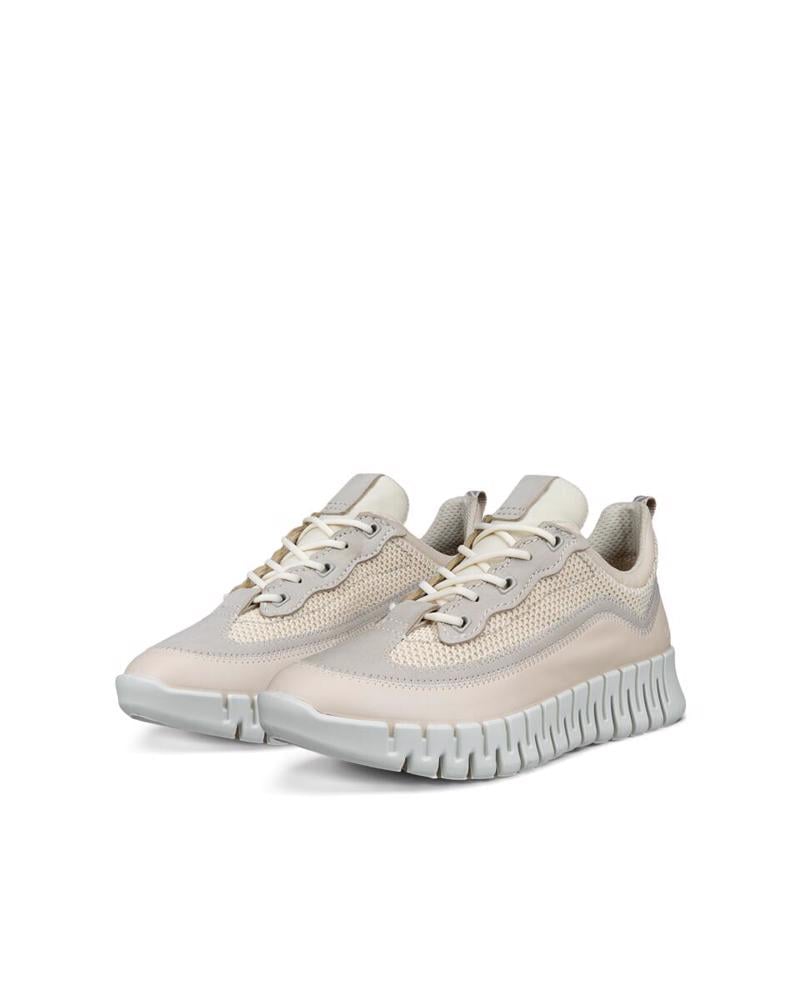 Beige ECCO Gruuv W Limestone
