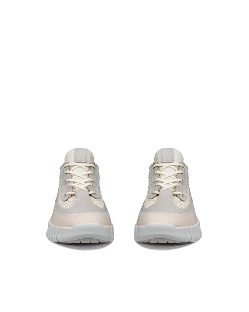 Beige ECCO Gruuv W Limestone