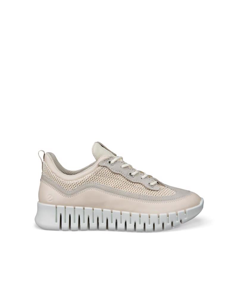 Beige ECCO Gruuv W Limestone