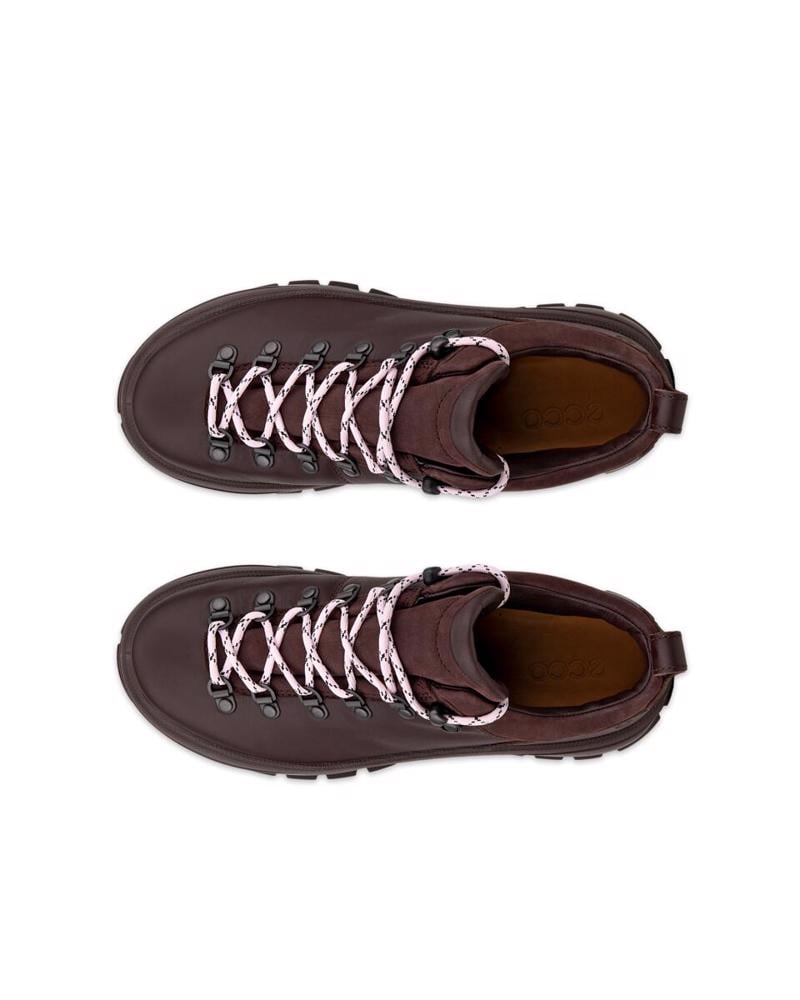 Brown ECCO Track 30 W Garnet