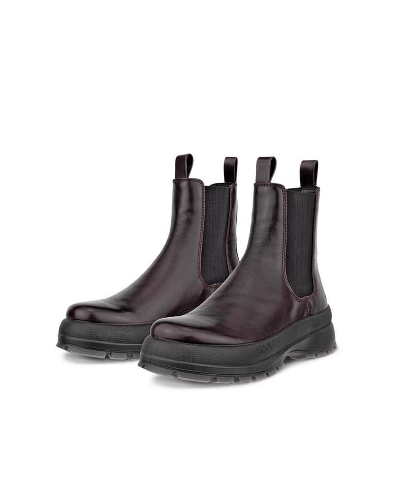 Brown ECCO Track 30 W Garnet