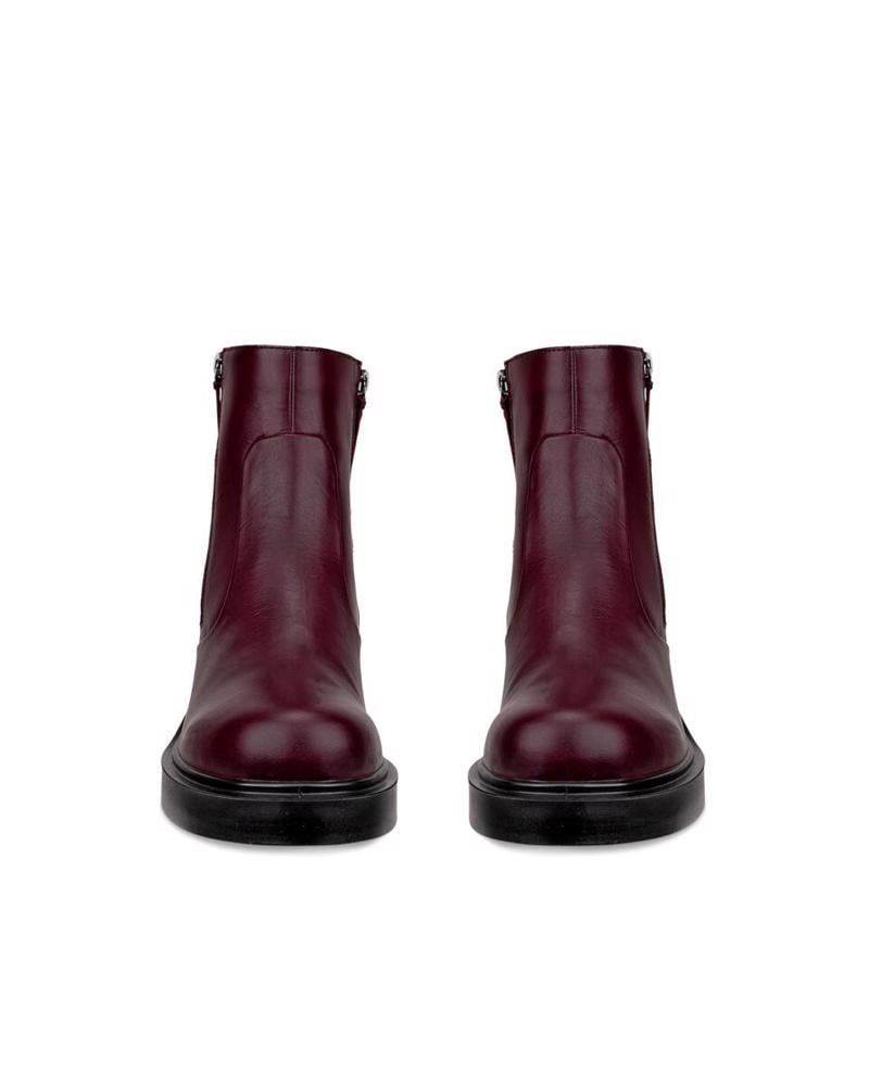 Red ECCO Metropole Seoul 45 W Dark Ruby