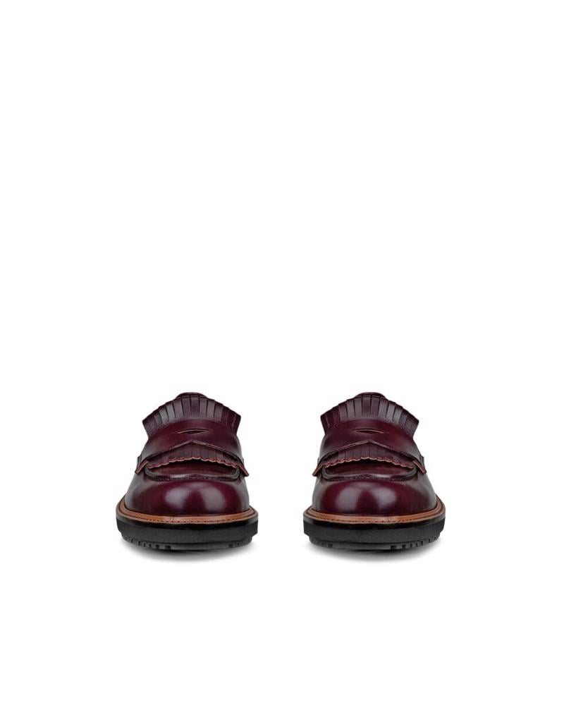 Red ECCO Metropole Oslo W Dark Ruby