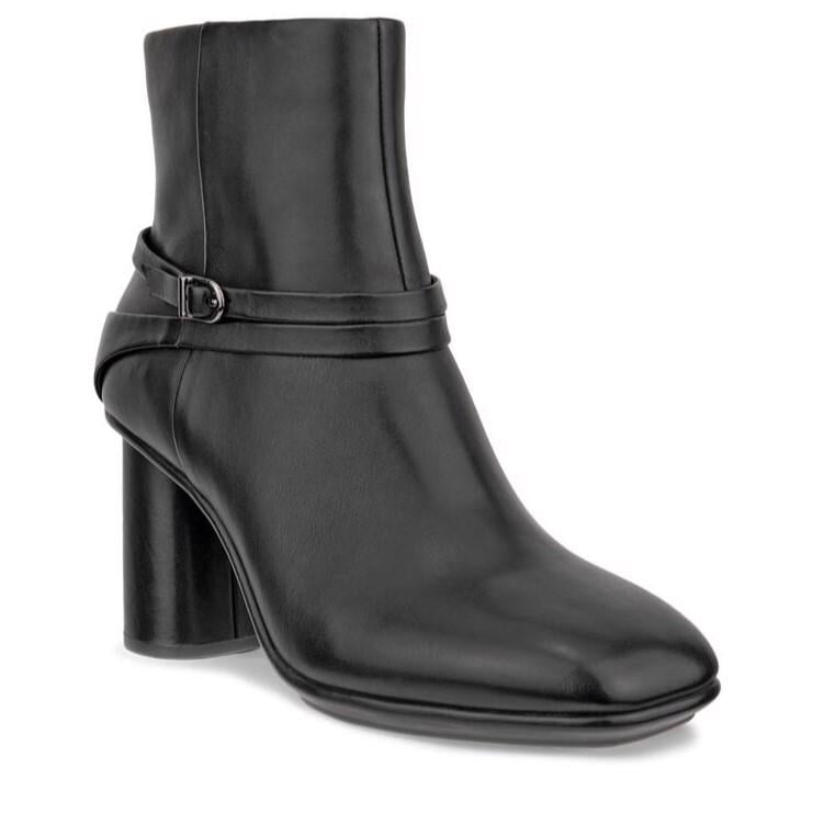 Siyah ECCO Sculpted Alba Block 65 Black