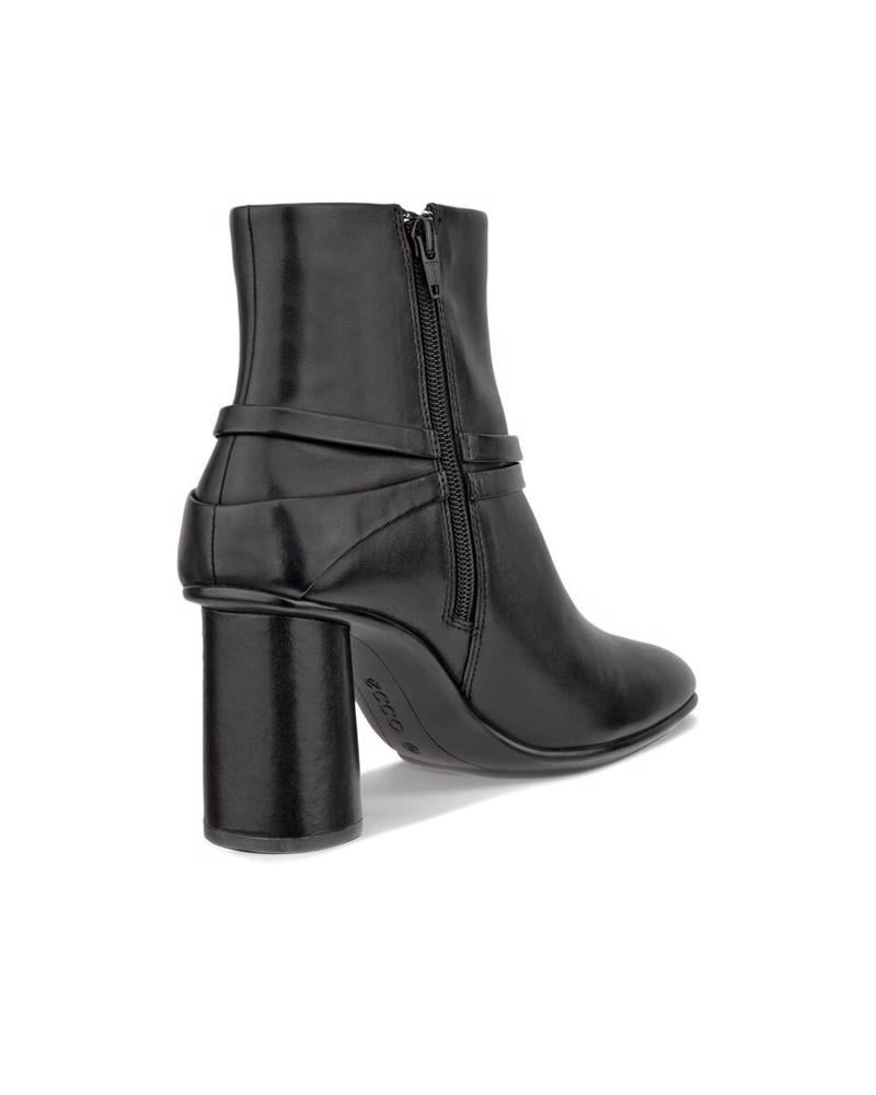 Black ECCO Sculpted Alba Block 65 Black