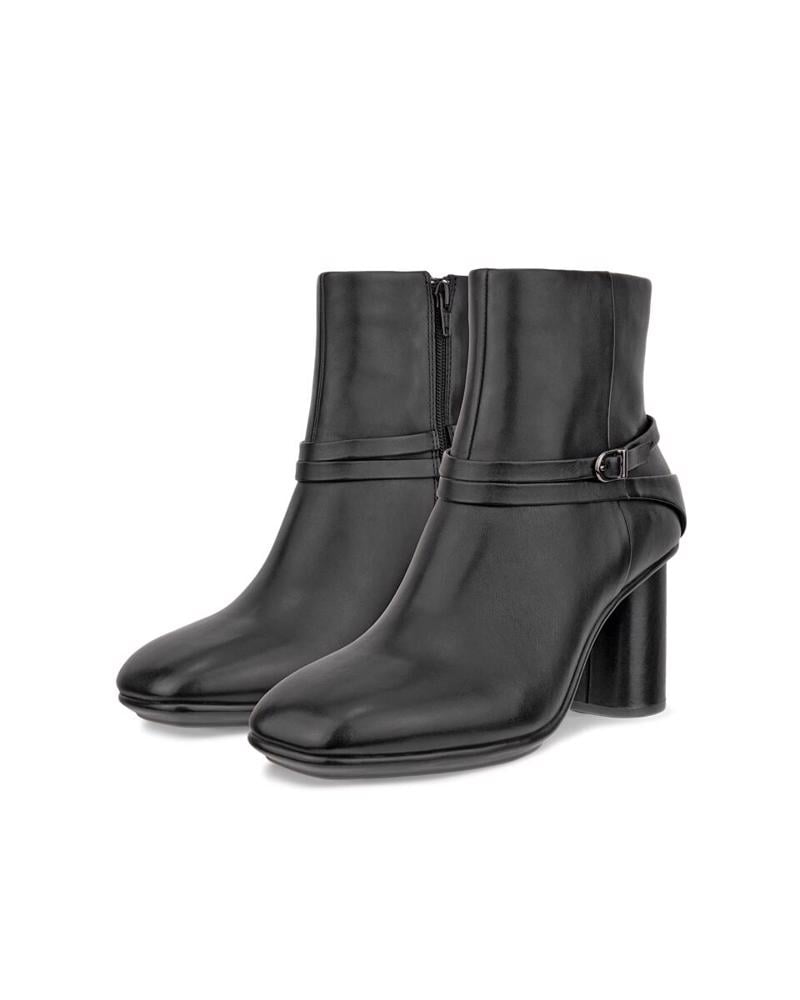 Black ECCO Sculpted Alba Block 65 Black