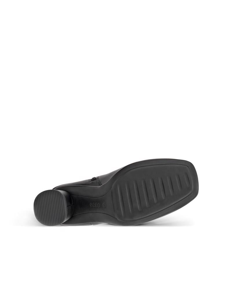 Black ECCO Sculpted Alba Block 65 Black