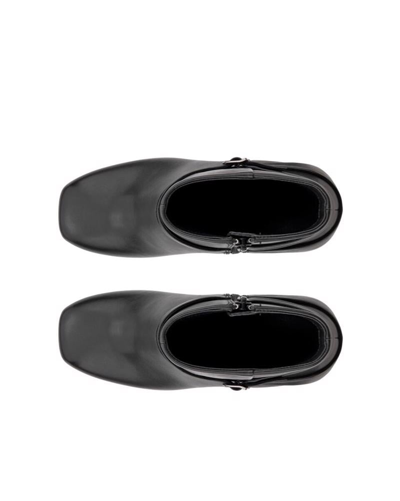 Black ECCO Sculpted Alba Block 65 Black