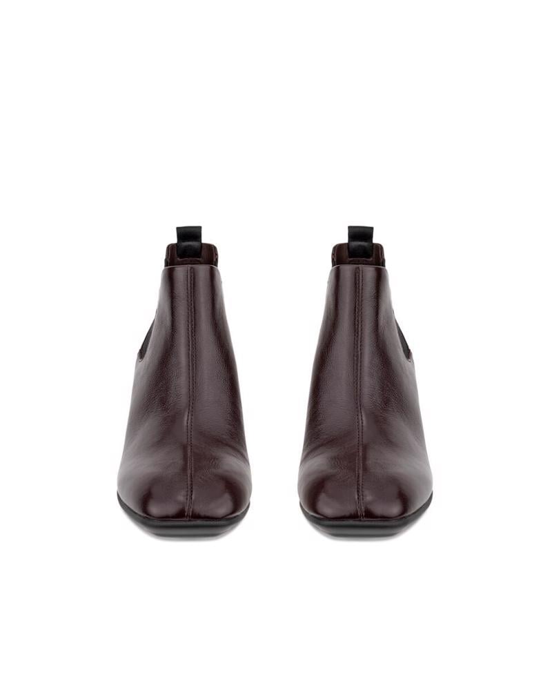 Brown ECCO Sculpted Alba Block 65 Garnet
