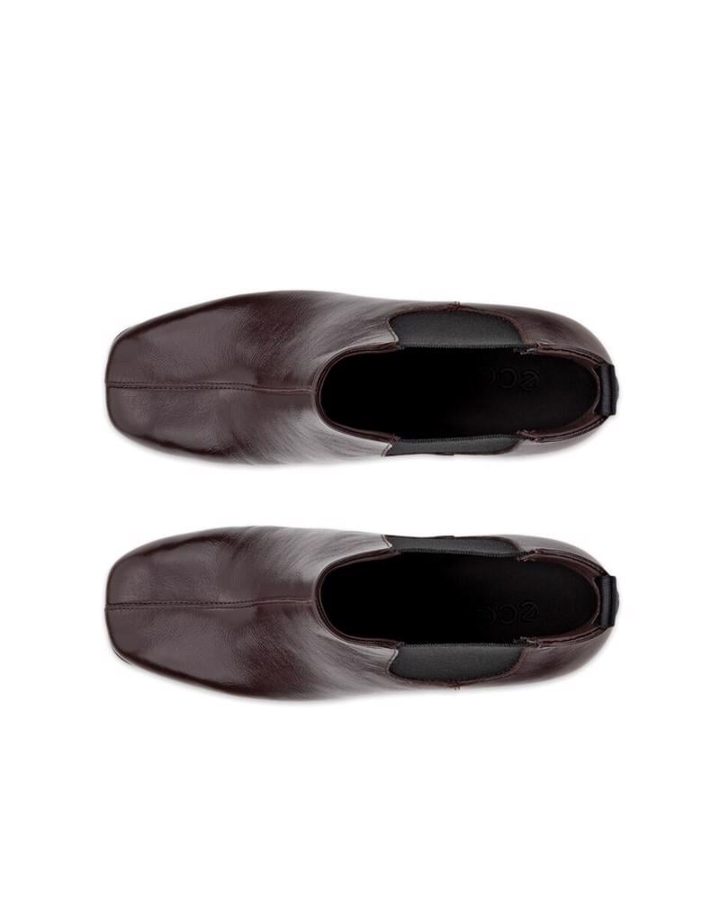 Brown ECCO Sculpted Alba Block 65 Garnet
