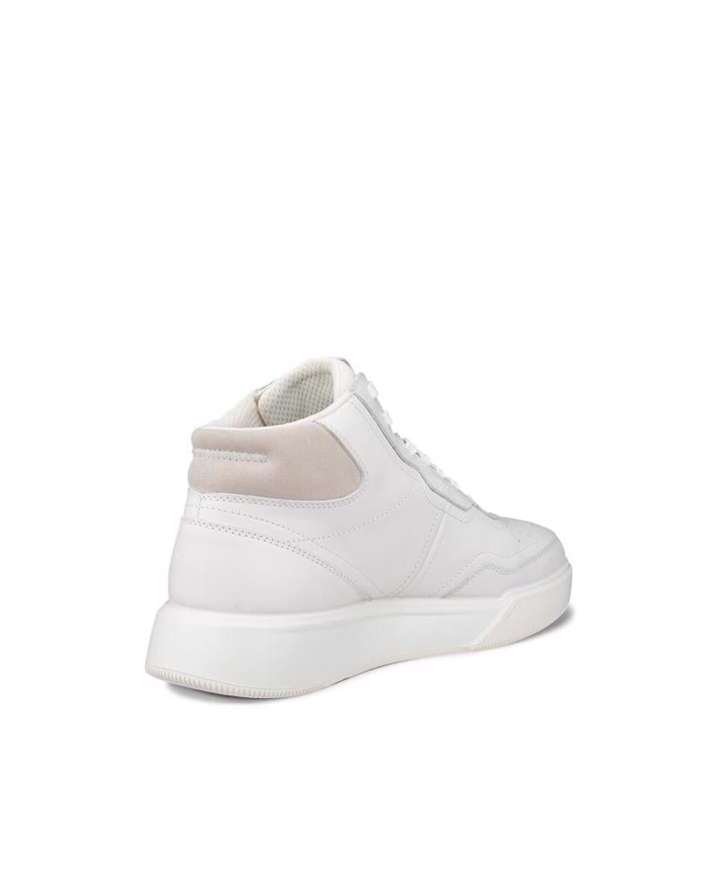 White ECCO Street Court W White