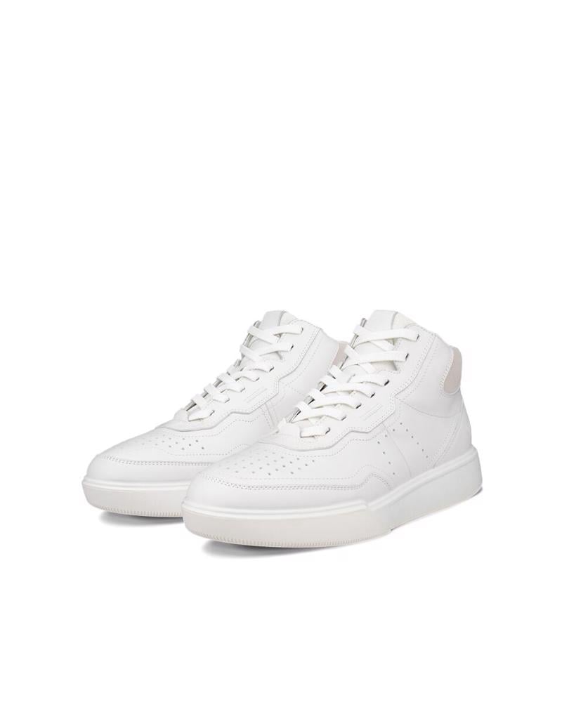 White ECCO Street Court W White