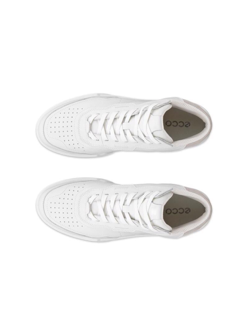 White ECCO Street Court W White