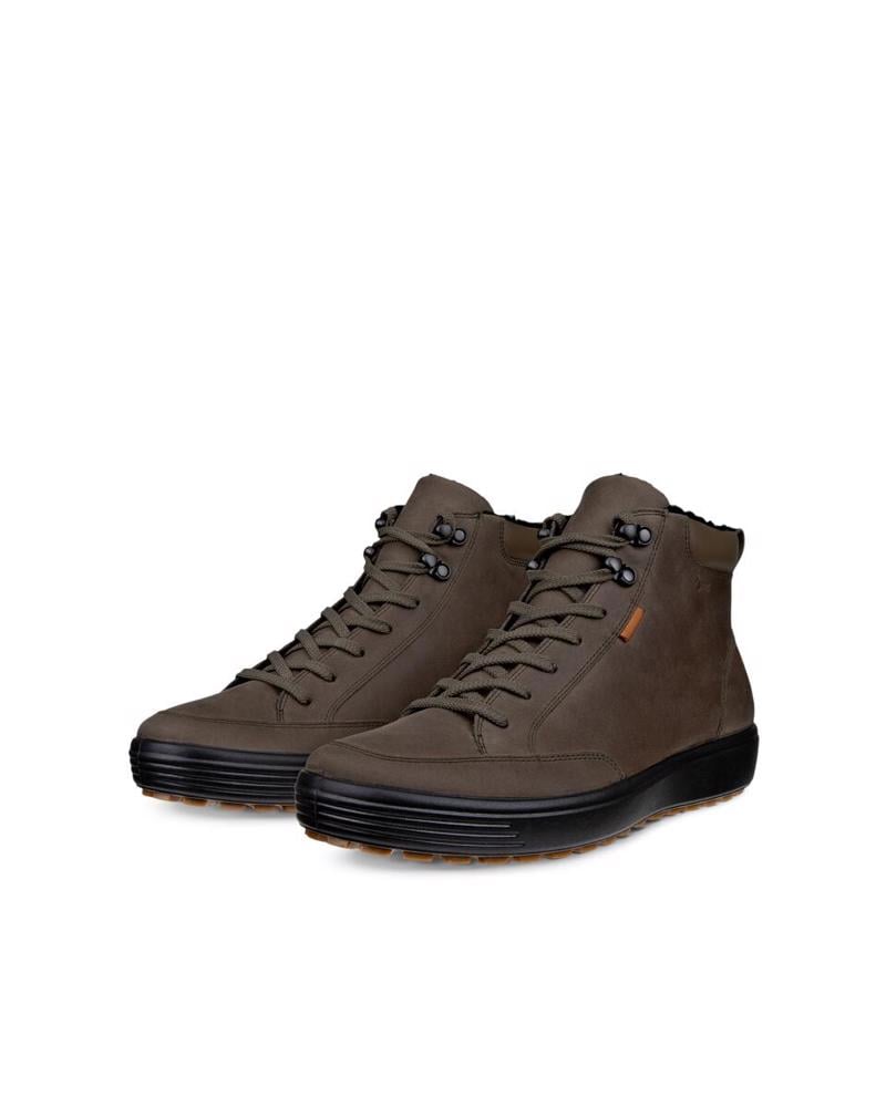 Green ECCO Soft 7 Tred M Tarmac