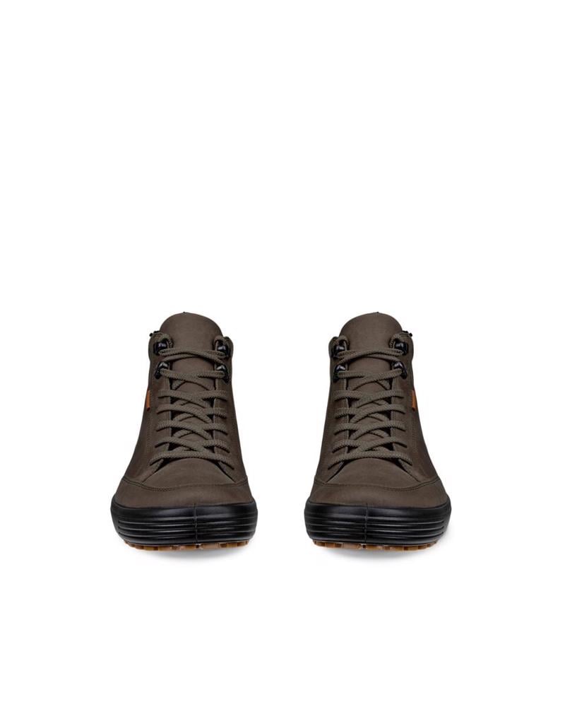 Green ECCO Soft 7 Tred M Tarmac
