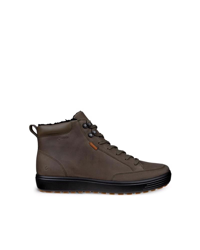 Green ECCO Soft 7 Tred M Tarmac