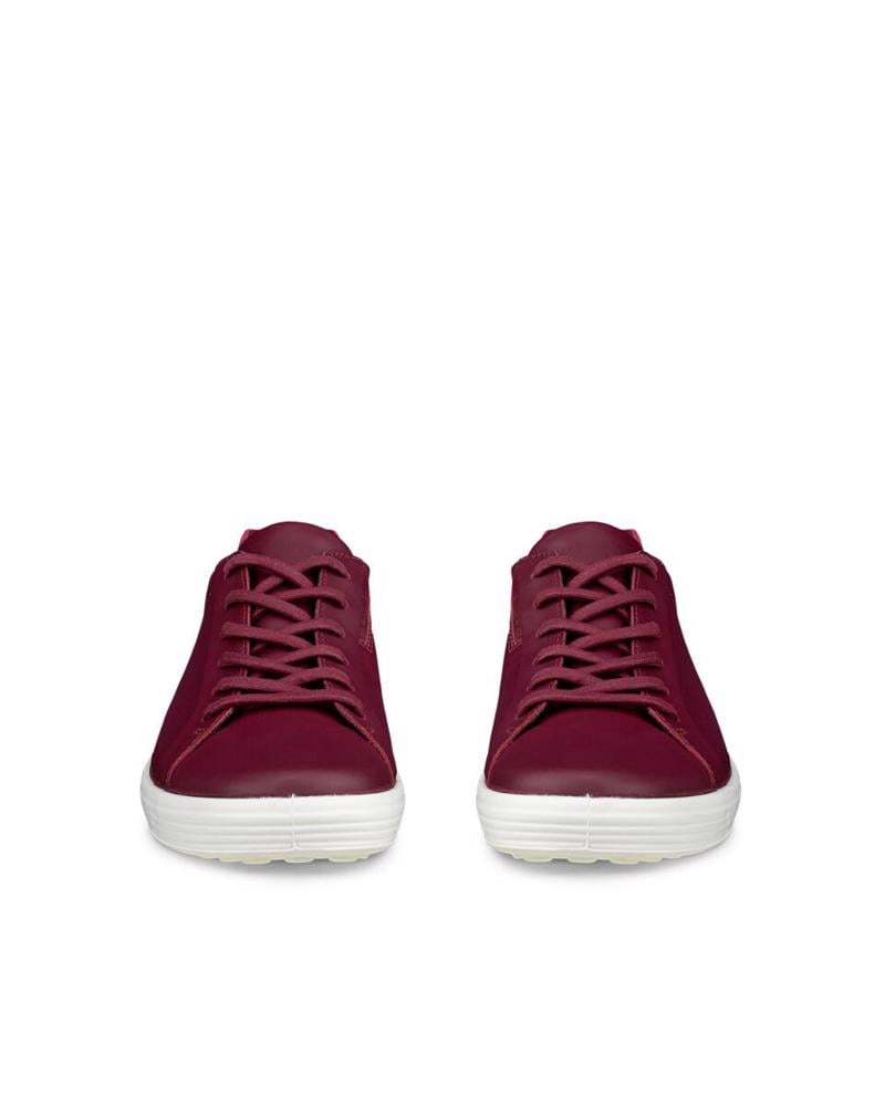 Red ECCO Soft 7 W Dark Ruby