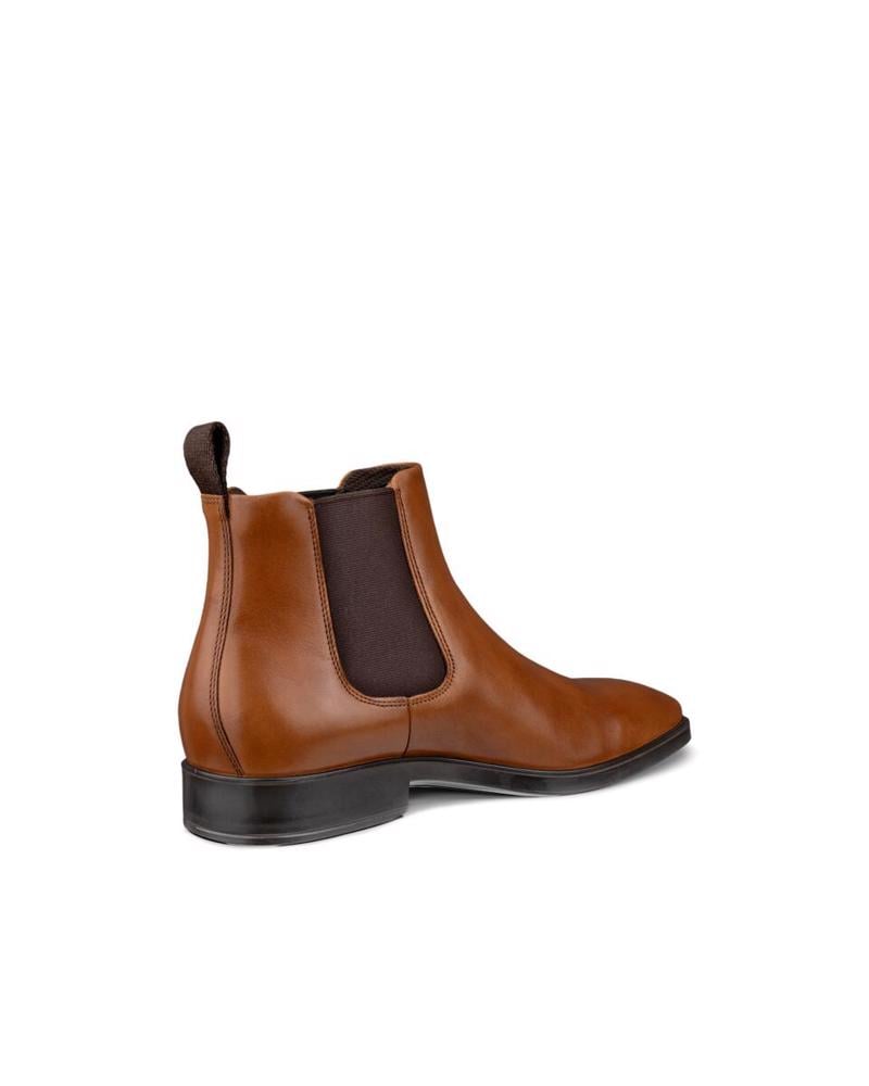 Brown ECCO Metropole Milan Saddle