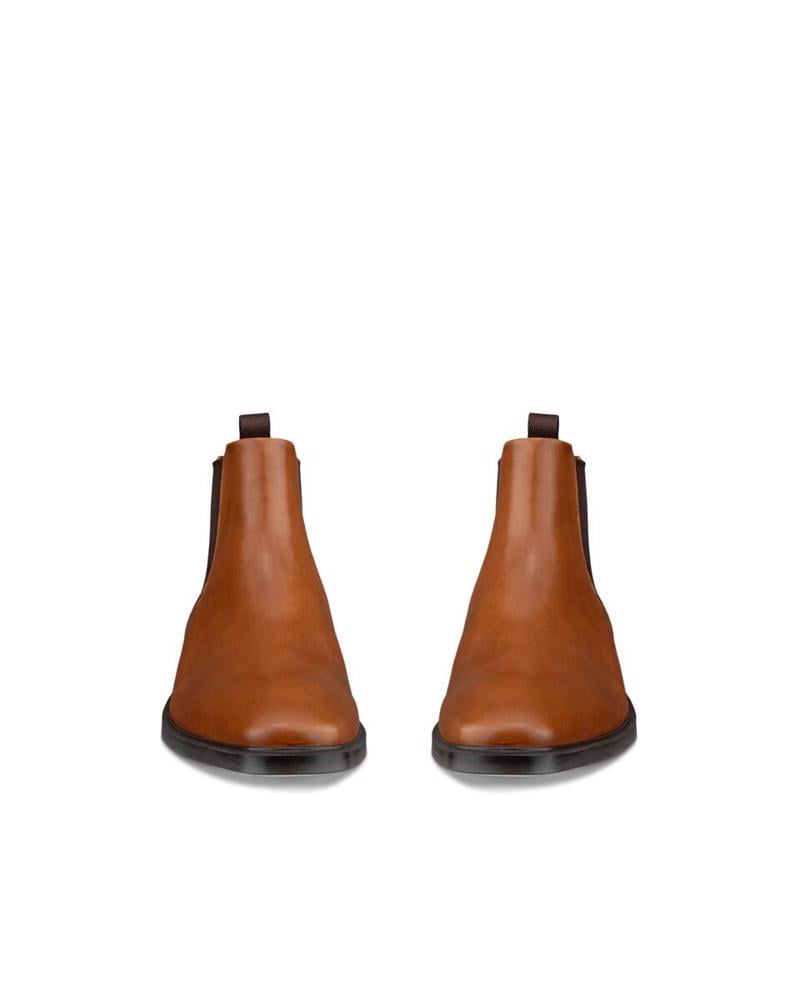 Brown ECCO Metropole Milan Saddle