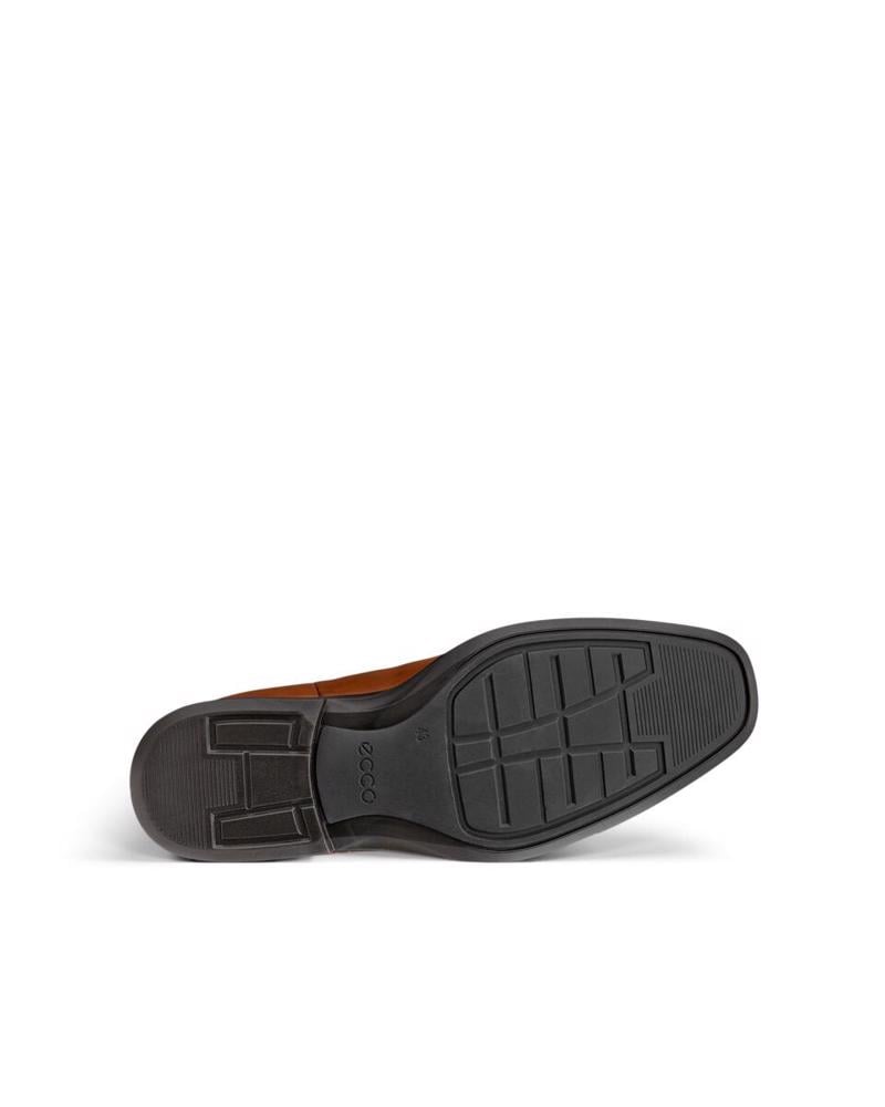 Brown ECCO Metropole Milan Saddle