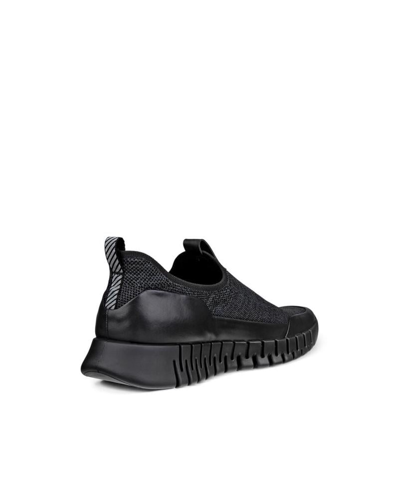 Grey ECCO Gruuv M Black