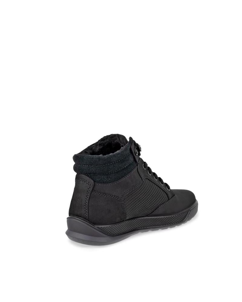 Black ECCO Bypath Tred Black