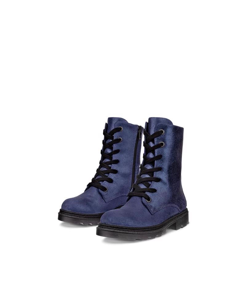Navy ECCO Grainer K Graystone