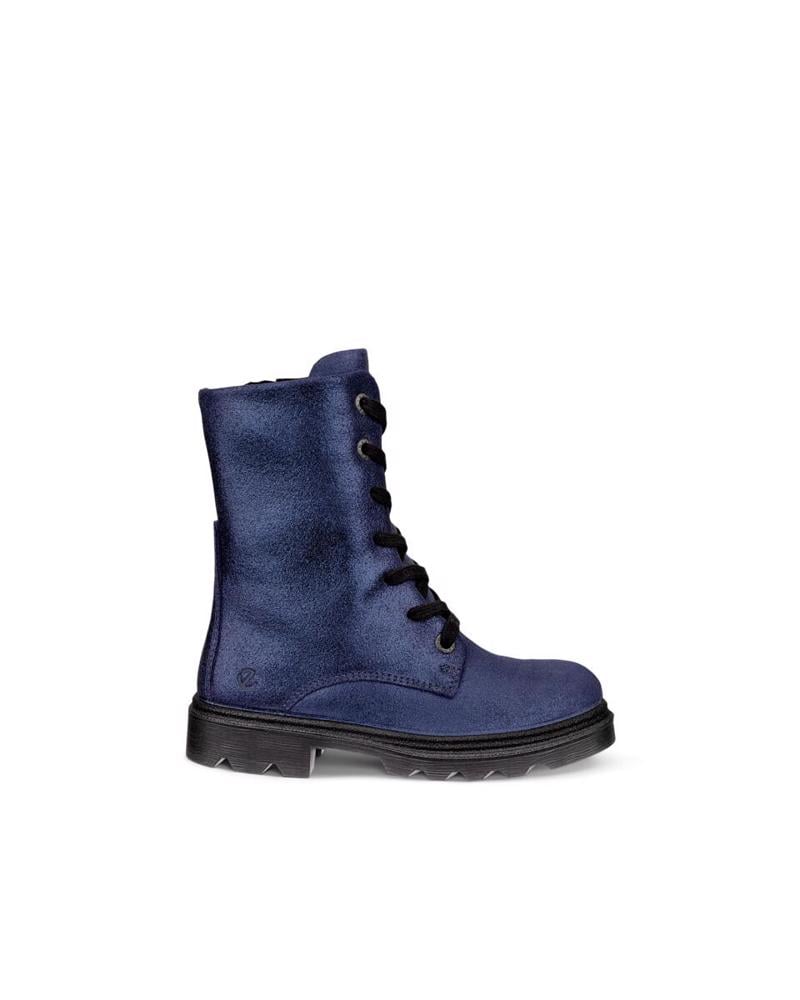 Navy ECCO Grainer K Graystone