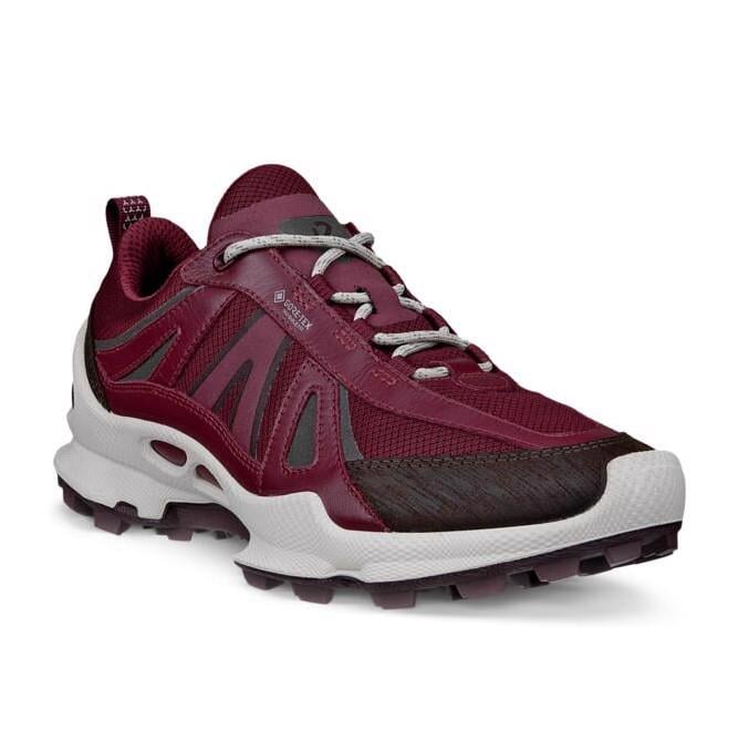 Red ECCO Biom C-Trail W Dark Ruby