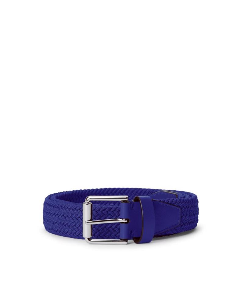 Purple ECCO Golf Braided Belt