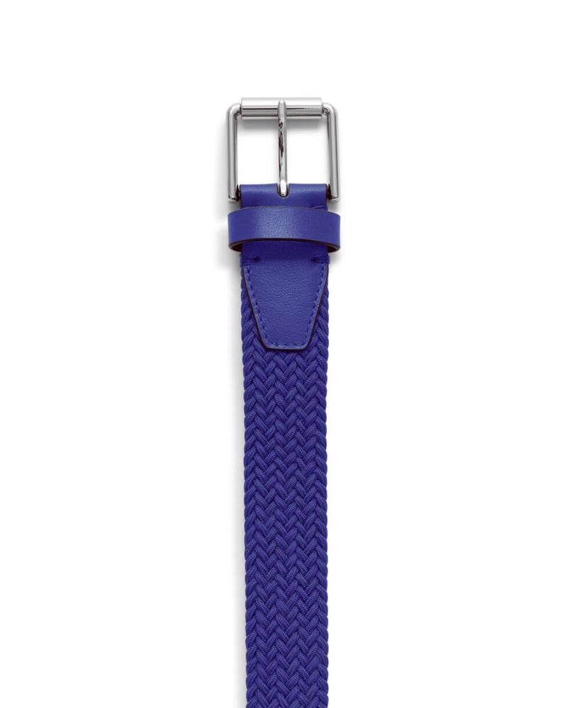 Purple ECCO Golf Braided Belt