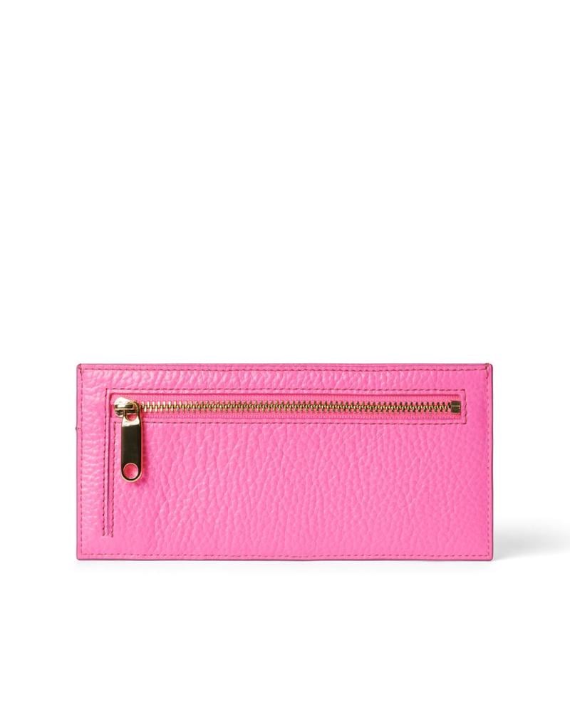 Pembe ECCO Wallet Pebbled Leather