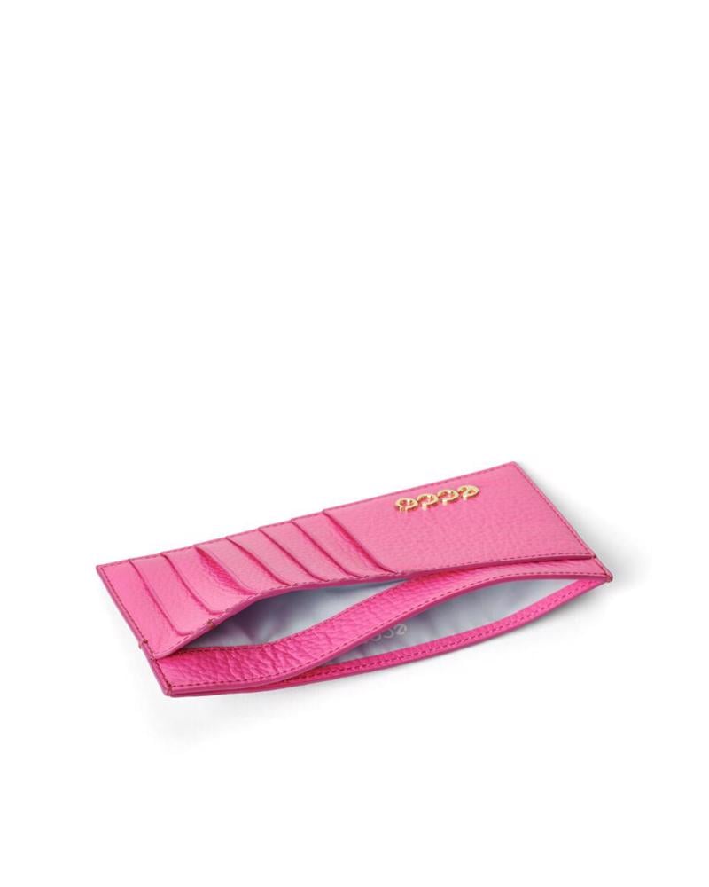 Pembe ECCO Wallet Pebbled Leather