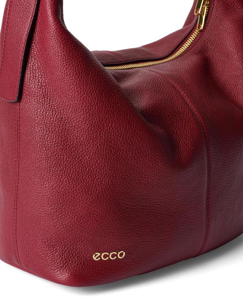 Bordo ECCO Hobo M Soft Pebbled Leather