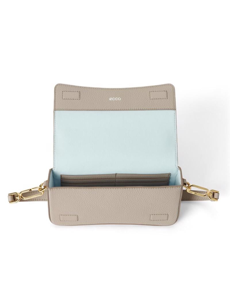 Bej ECCO Pinch Bag S Pebbled Leather Bag | Ecco