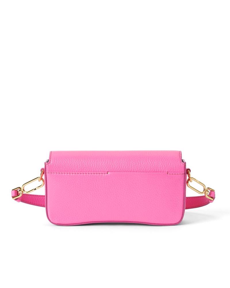 Pembe ECCO Pinch Bag S Pebbled Leather Bag