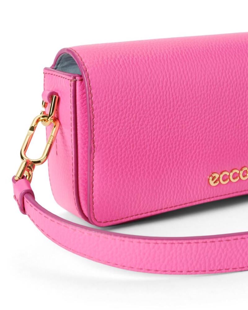 Pembe ECCO Pinch Bag S Pebbled Leather Bag