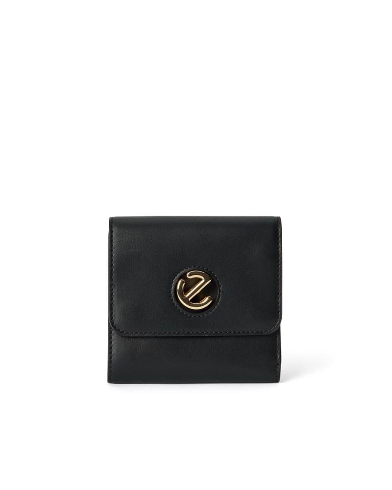 Black ECCO Wallet E Wave Lock