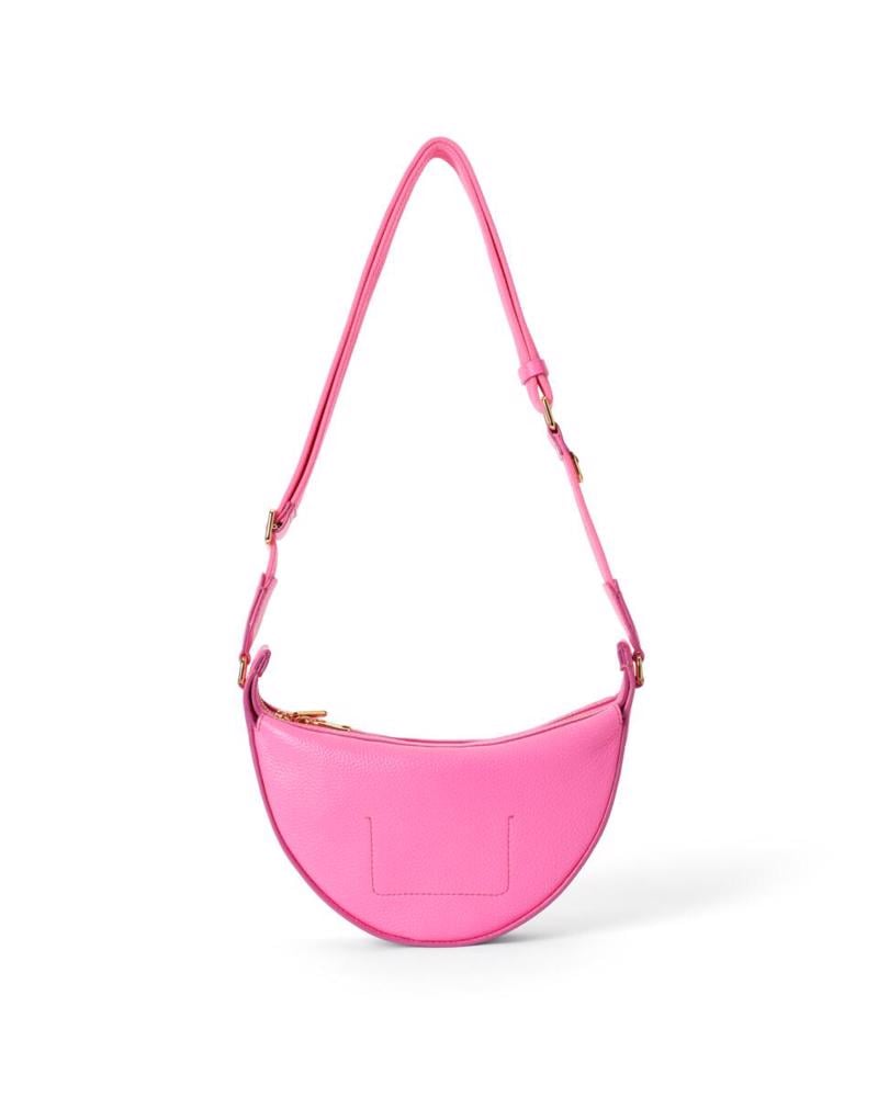 Pembe ECCO Fortune Bag S Soft Leather Pop