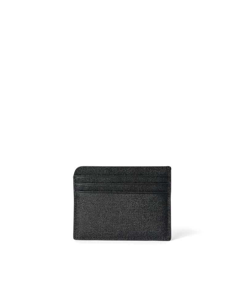 Siyah ECCO Card Case Compact Wallet