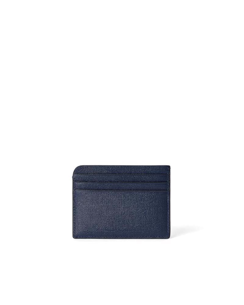 Lacivert ECCO Card Case Compact Wallet